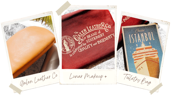 Galen Leather Co Makeup & Toiletry Bag – August 2022